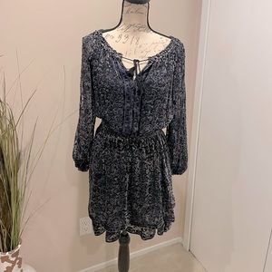 Elie Tahari - cold shoulder mini dress - Size XS